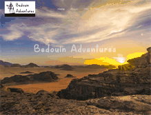 Tablet Screenshot of bedouinadventures.com